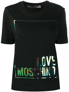 Love Moschino футболка с логотипом