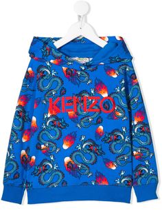 Kenzo Kids dragon print hoodie