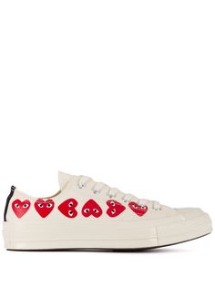 Comme Des Garçons Play кеды из коллаборации с Converse Chuck Taylor