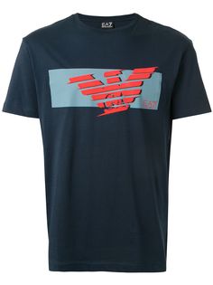 Ea7 Emporio Armani футболка EA7 с логотипом