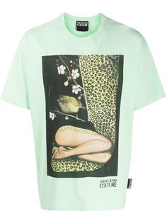 Versace Jeans Couture футболка с логотипом