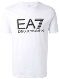 Ea7 Emporio Armani футболка EA7 с большим логотипом