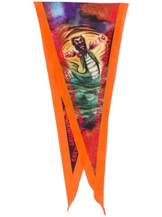 Acne Studios бандана Monster in My Pocket с принтом