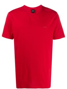Boss Hugo Boss logo plaque T-shirt