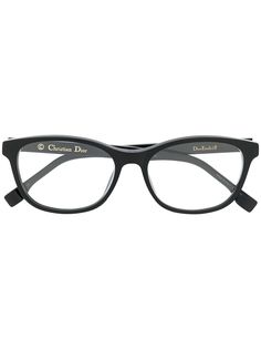 Dior Eyewear очки в закругленной прямоугольной оправе