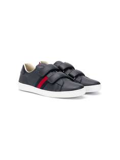 Gucci Kids TEEN touch-strap Web sneakers