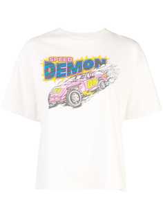 RE/DONE футболка с принтом Speed Demon