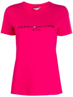Tommy Hilfiger футболка с вышитым логотипом
