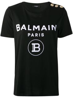 Balmain футболка с логотипом