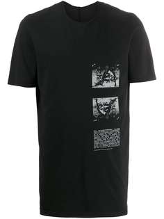 Rick Owens DRKSHDW футболка с фотопринтом