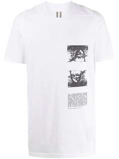 Rick Owens DRKSHDW graphic print cotton T-shirt