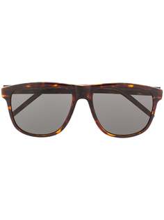 Saint Laurent Eyewear солнцезащитные очки в квадратной оправе