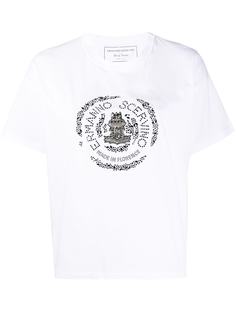 Ermanno Scervino футболка с кристаллами
