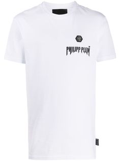 Philipp Plein футболка с круглым вырезом и логотипом