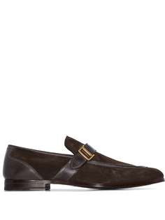 Ermenegildo Zegna лоферы с пряжками