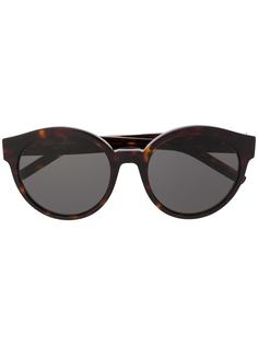 Saint Laurent Eyewear солнцезащитные очки в круглой оправе