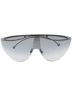Givenchy Eyewear затемненные солнцезащитные очки без оправы