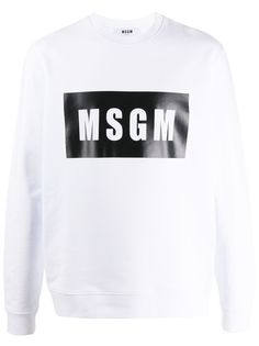 MSGM толстовка с графичным логотипом