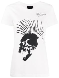 Thom Krom футболка с принтом Skull