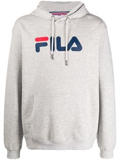 Fila худи с логотипом и длинными рукавами