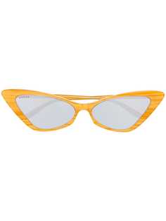 Gucci Eyewear солнцезащитные очки в оправе кошачий глаз