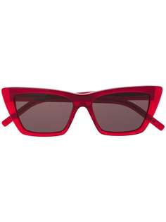 Saint Laurent Eyewear солнцезащитные очки в оправе кошачий глаз