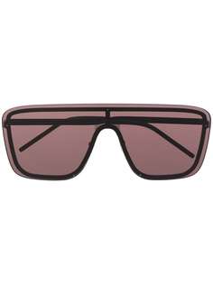 Saint Laurent Eyewear солнцезащитные очки-маска SL364