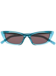 Saint Laurent Eyewear солнцезащитные очки SL277 в оправе кошачий глаз