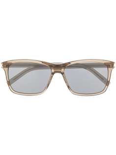 Saint Laurent Eyewear солнцезащитные очки SL339 в прямоугольной оправе