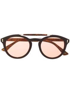 Gucci Eyewear солнцезащитные очки в круглой оправе