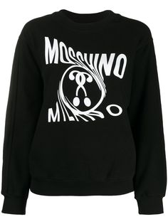 Moschino толстовка с логотипом
