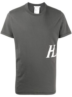 Helmut Lang футболка с монограммой