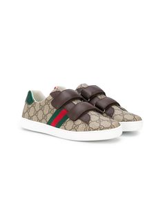 Gucci Kids кроссовки с узором GG