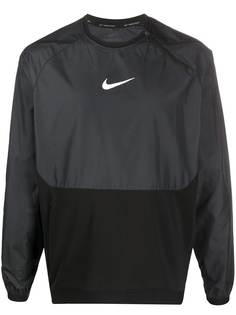 Nike толстовка с контрастной вставкой