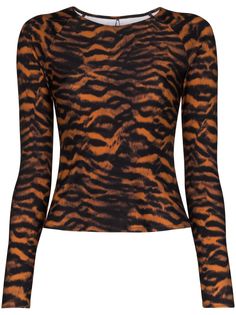 The Upside топ Imogen с принтом