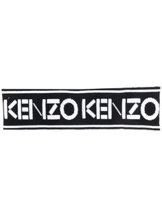 Kenzo повязка на голову с жаккардовым логотипом