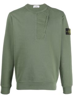 Stone Island толстовка с логотипом