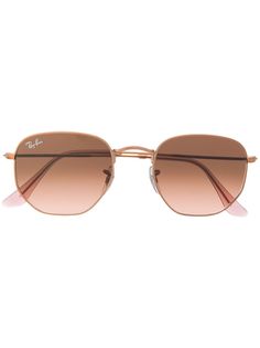 Ray-Ban солнцезащитные очки в шестиугольной оправе