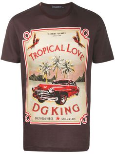 Dolce & Gabbana футболка Tropical Love