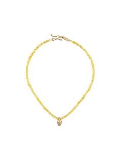 Isabel Marant колье с декоративными камнями