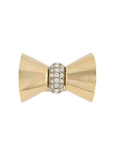 Christian Dior Pre-Owned декорированная брошь 1980-х годов