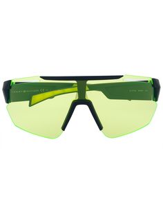 Tommy Hilfiger массивные солнцезащитные очки с затемненными линзами