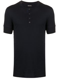 Tom Ford топ хенли с короткими рукавами