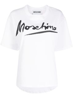 Moschino футболка с логотипом