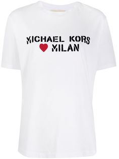 Michael Michael Kors футболка с принтом