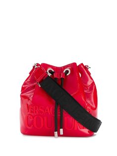 Versace Jeans Couture маленькая сумка-ведро с логотипои