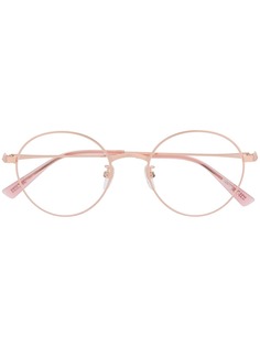 Moschino Eyewear очки в круглой оправе