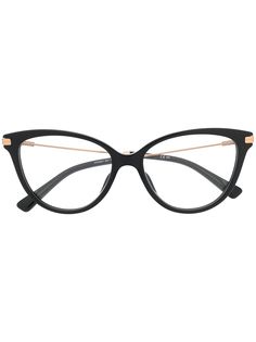 Moschino Eyewear очки в оправе кошачий глаз