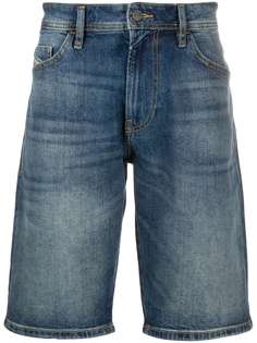 Diesel джинсовые шорты прямого кроя