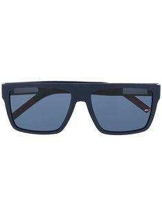 Tommy Jeans квадратные солнцезащитные очки с затемненными линзами
